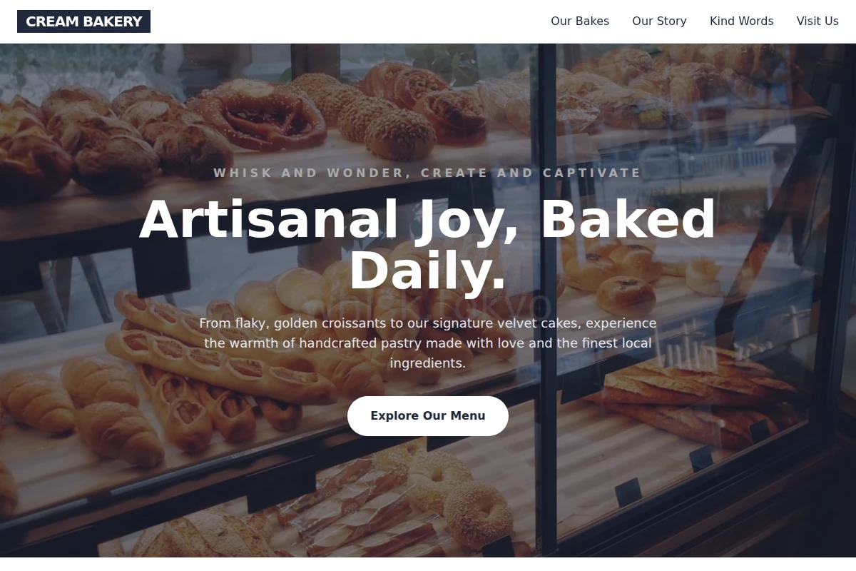 Cream Bakery