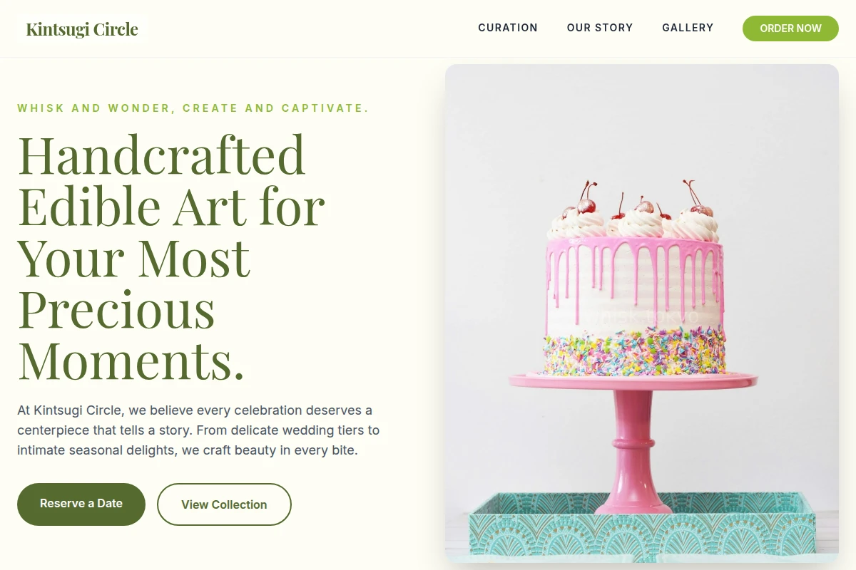 Artisanal Cakes
