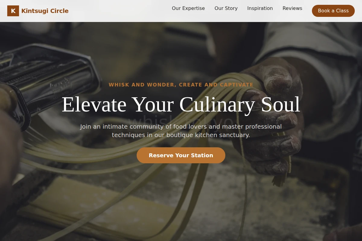 Crisp Cooking Class