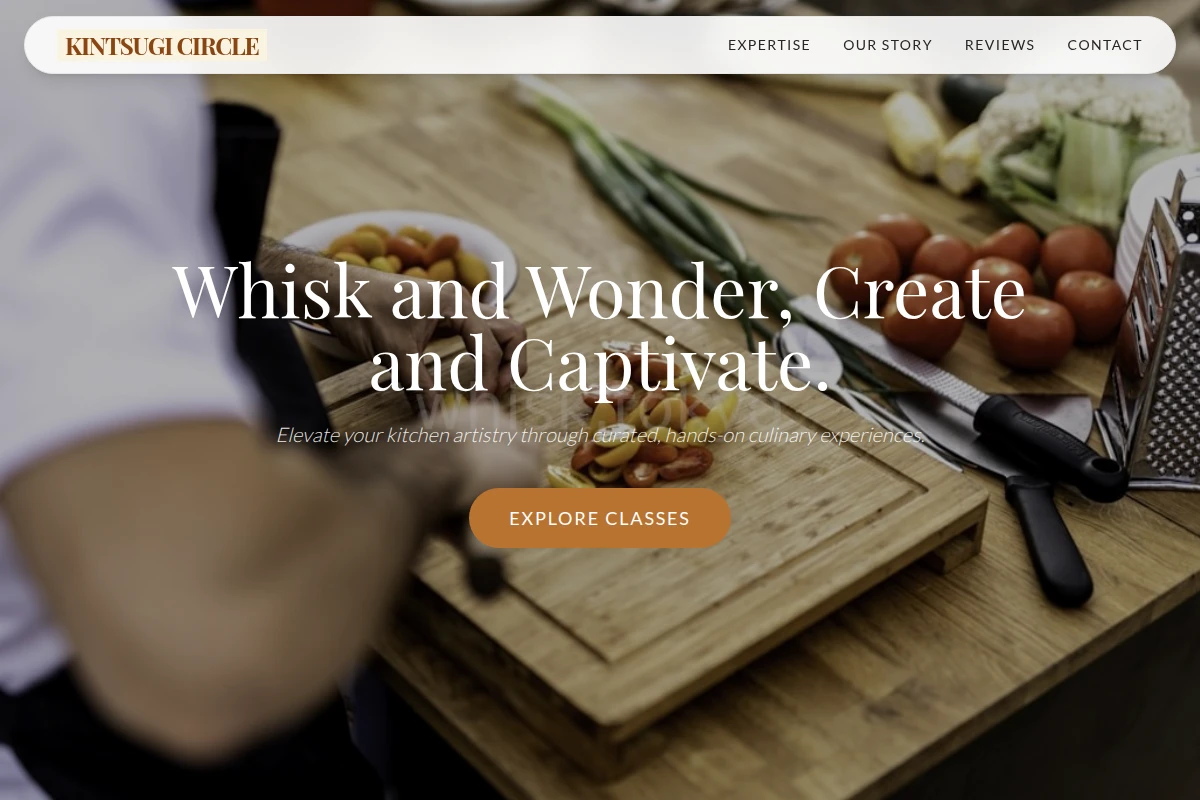Artisanal Cooking Class