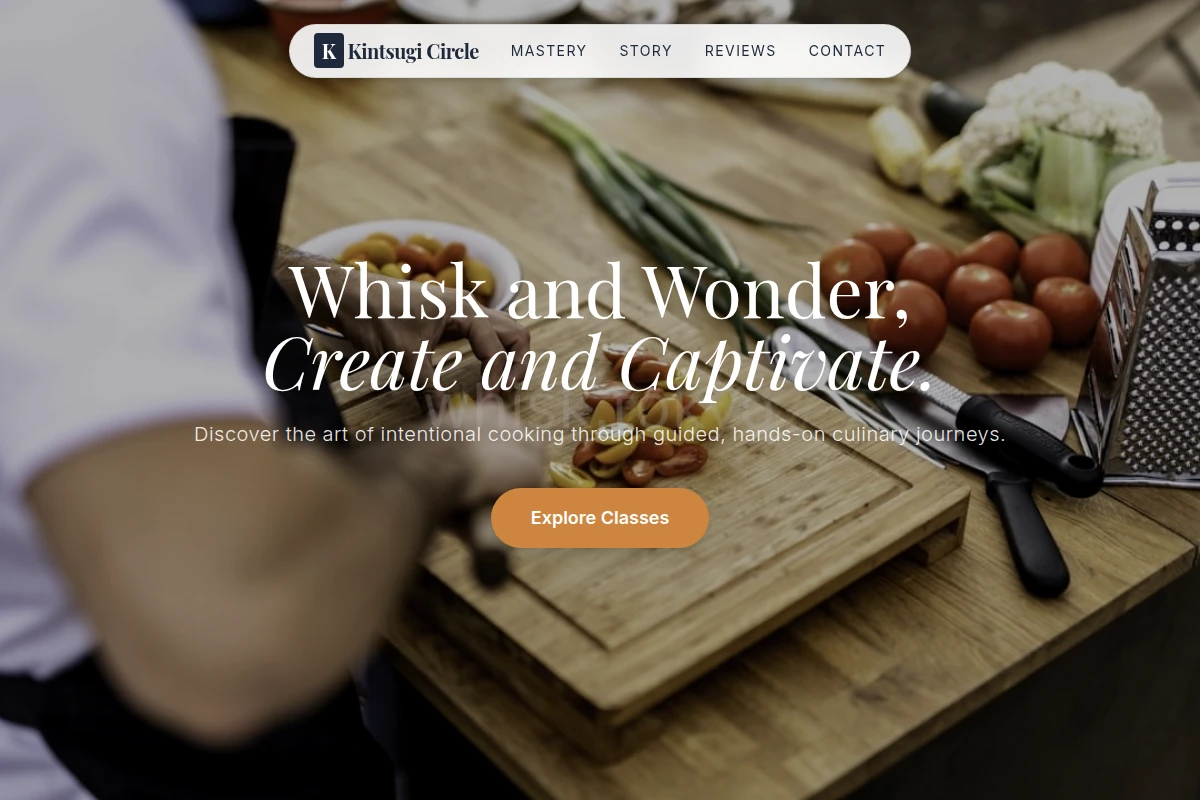 Minimalist Cooking Class