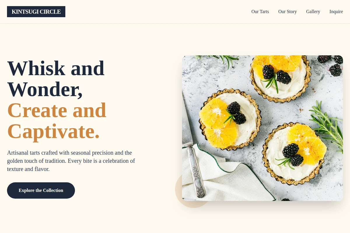 Tart Dessert
