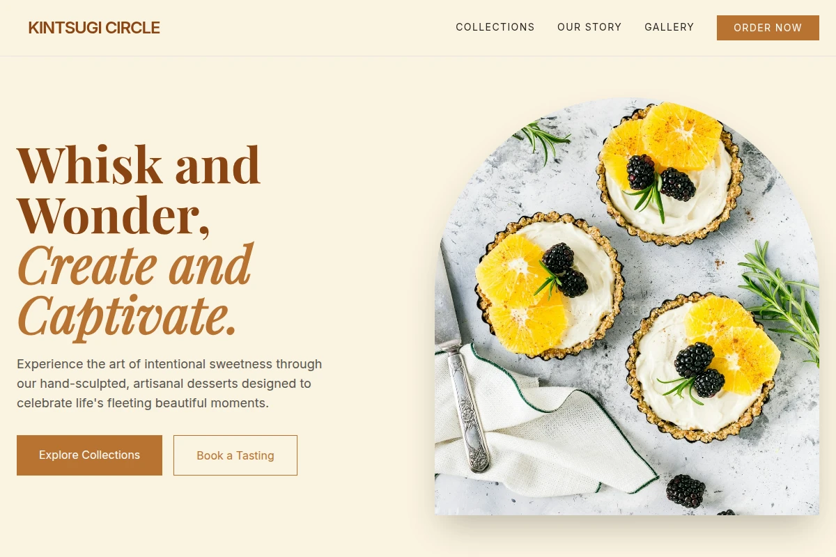 Artisanal Dessert