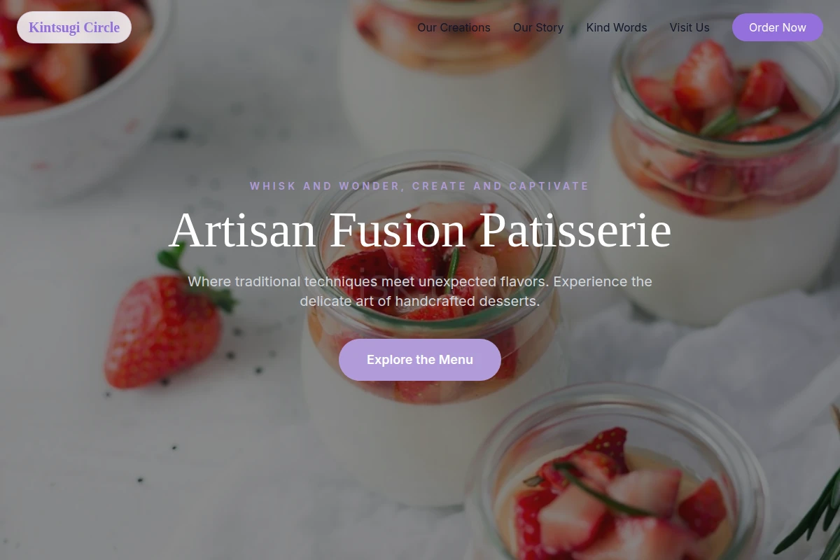Fusion Dessert