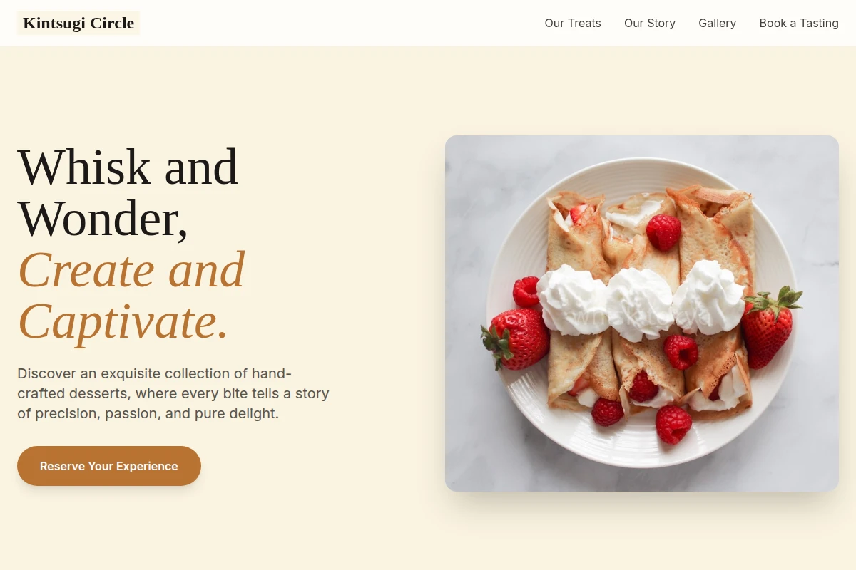 Delicacy Dessert