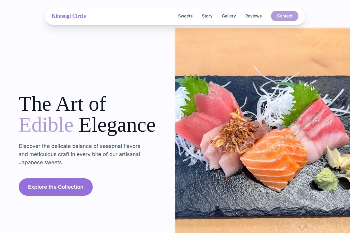 Sweet Japanese Food