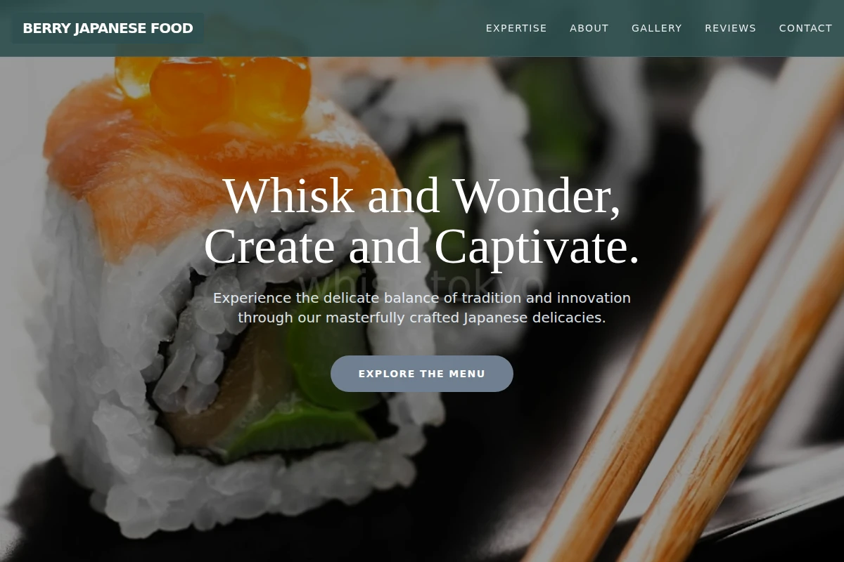 Berry Japanese Food
