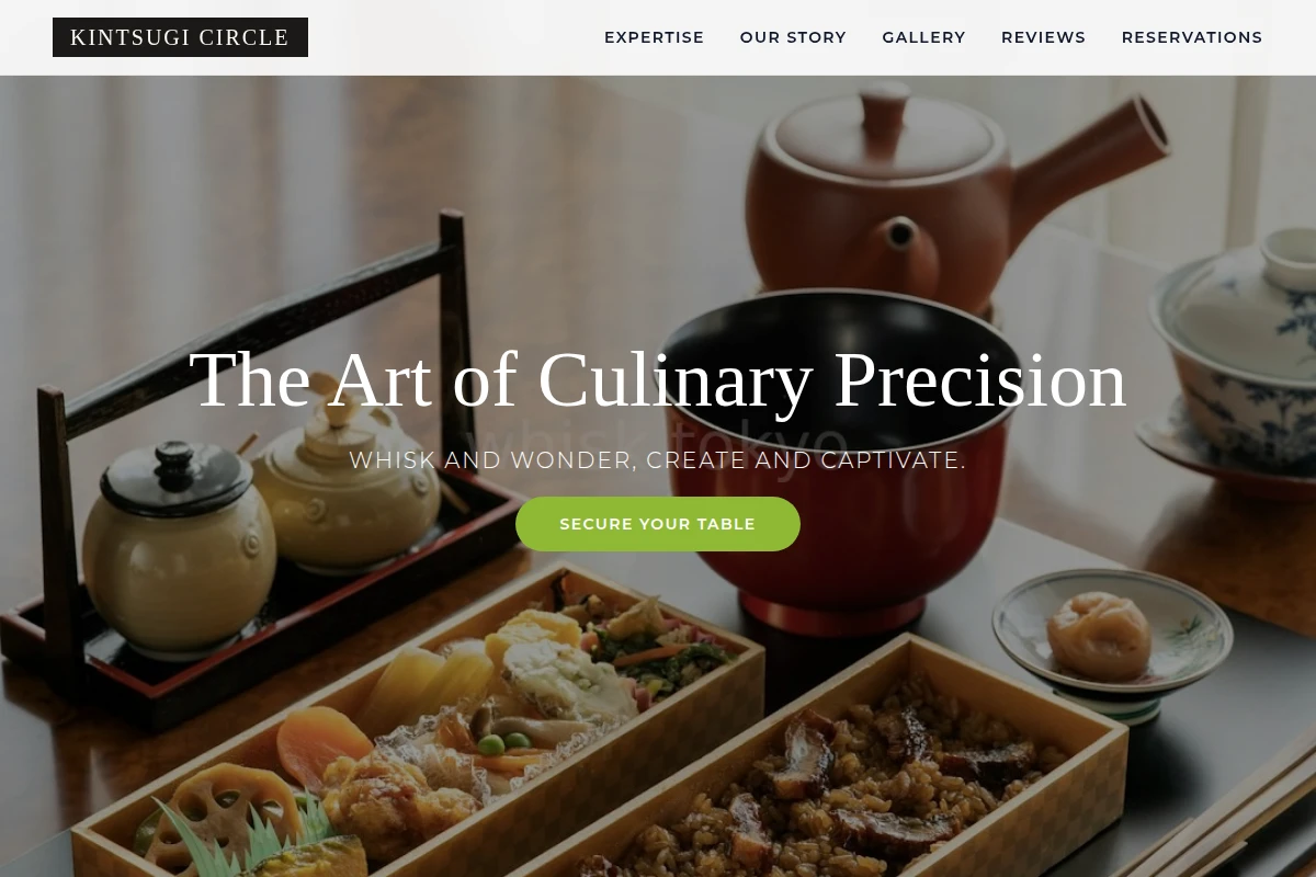 Precision Japanese Food