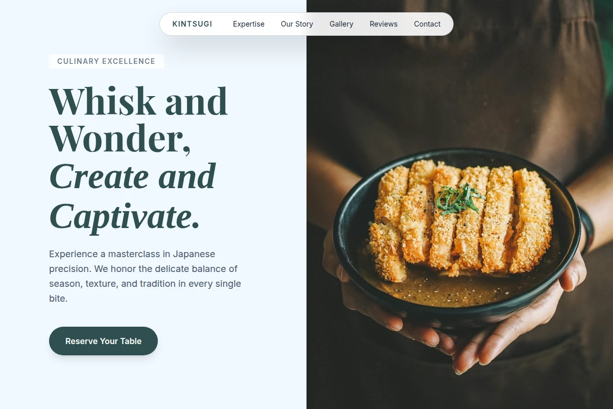Precision Japanese Food