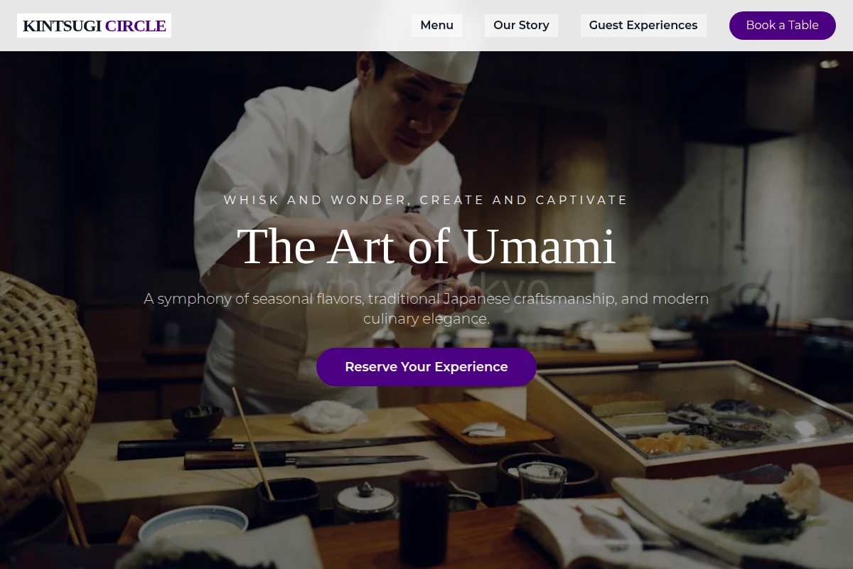 Gourmet Japanese Food