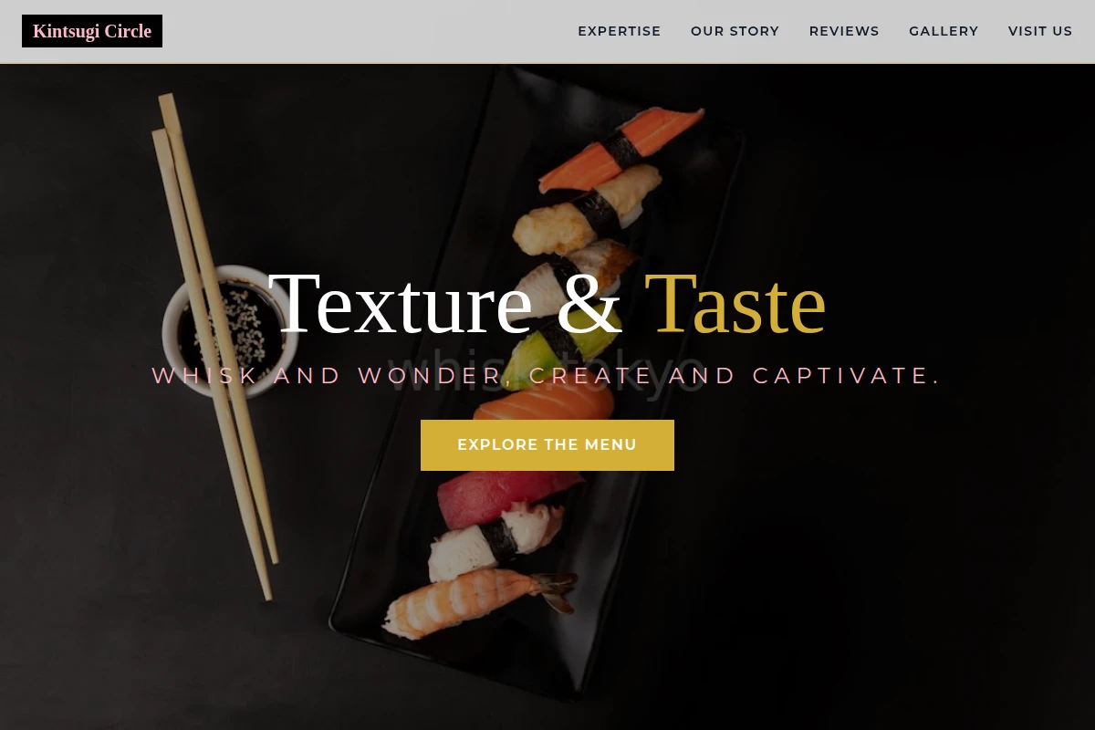 Texture Japanese Food